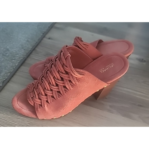 Michael Kors Women's Westley Mule Cinnamon Platform Slip On Shoes-10M - Picture 2 of 14